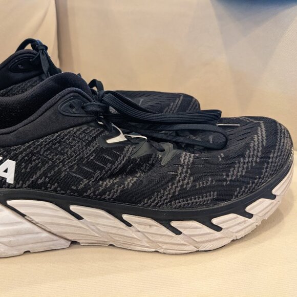 Clean Hoka One Gaviota 4 Men's running shoes 12 2E Wide - Picture 3 of 7